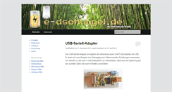 Desktop Screenshot of e-dschungel.de