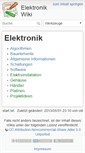 Mobile Screenshot of ewiki.e-dschungel.de